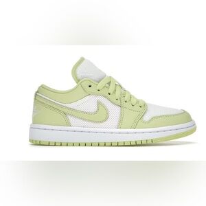 Jordan 1 Low Sneaker in Limelight Size 5